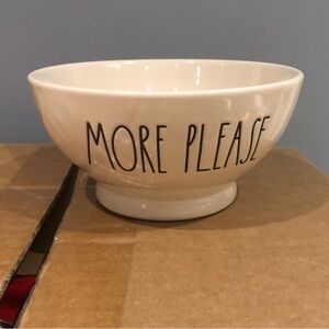 3/$40 Rae Dunn ‘More Please’ Bowl